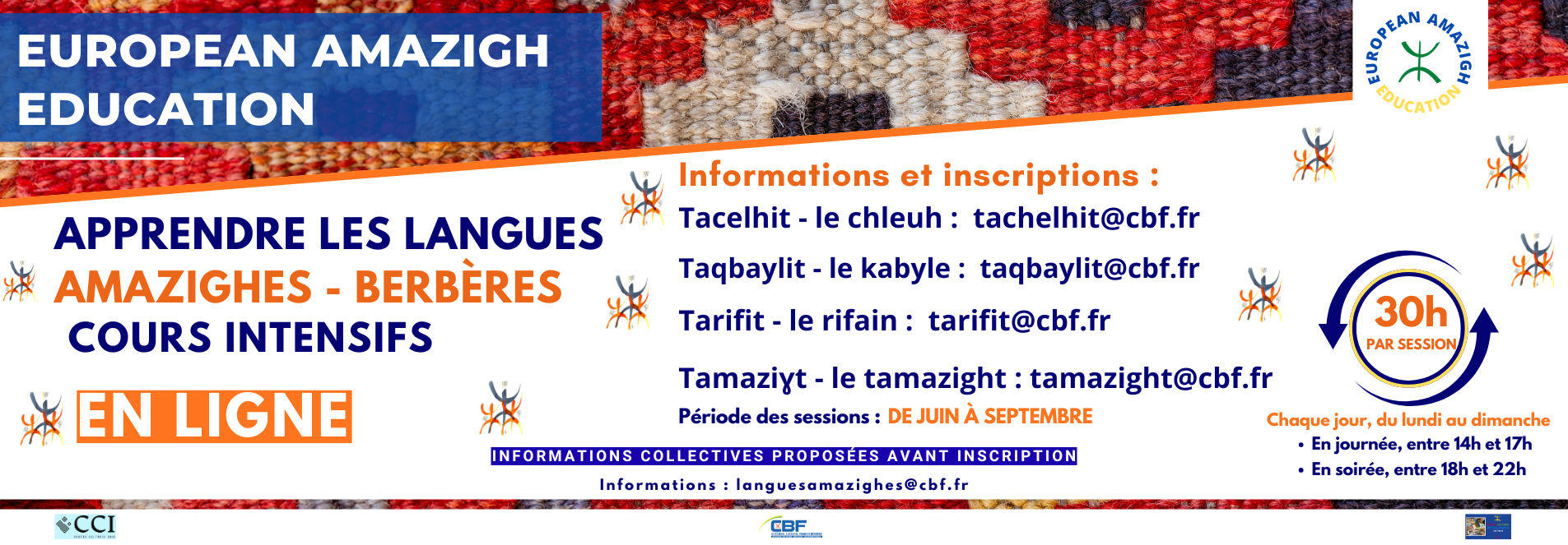 Session été langue amazighes 2026