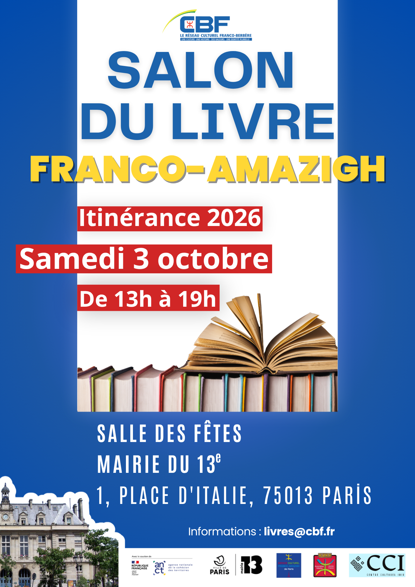 salon du livre paris 13